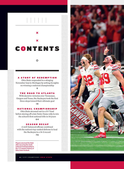 Ohio State 2025 NCAA Football Champions - Buckeyes Special Commemorative Issue