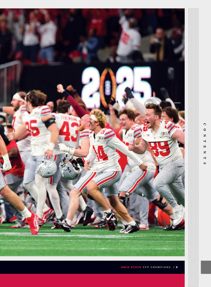 Ohio State 2025 NCAA Football Champions - Buckeyes Special Commemorative Issue