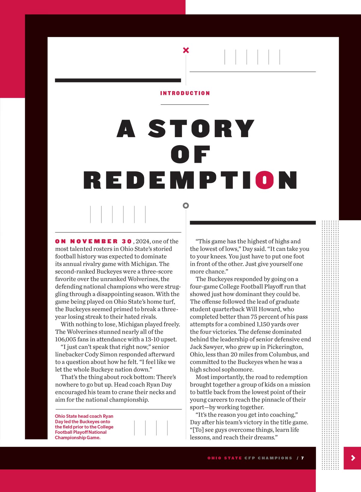 Ohio State 2025 NCAA Football Champions - Buckeyes Special Commemorative Issue