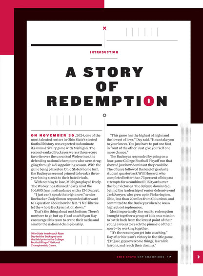 Ohio State 2025 NCAA Football Champions - Buckeyes Special Commemorative Issue