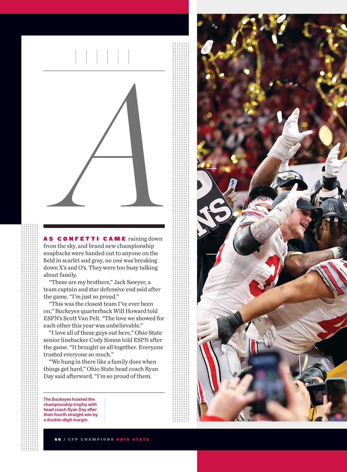 Ohio State 2025 NCAA Football Champions - Buckeyes Special Commemorative Issue