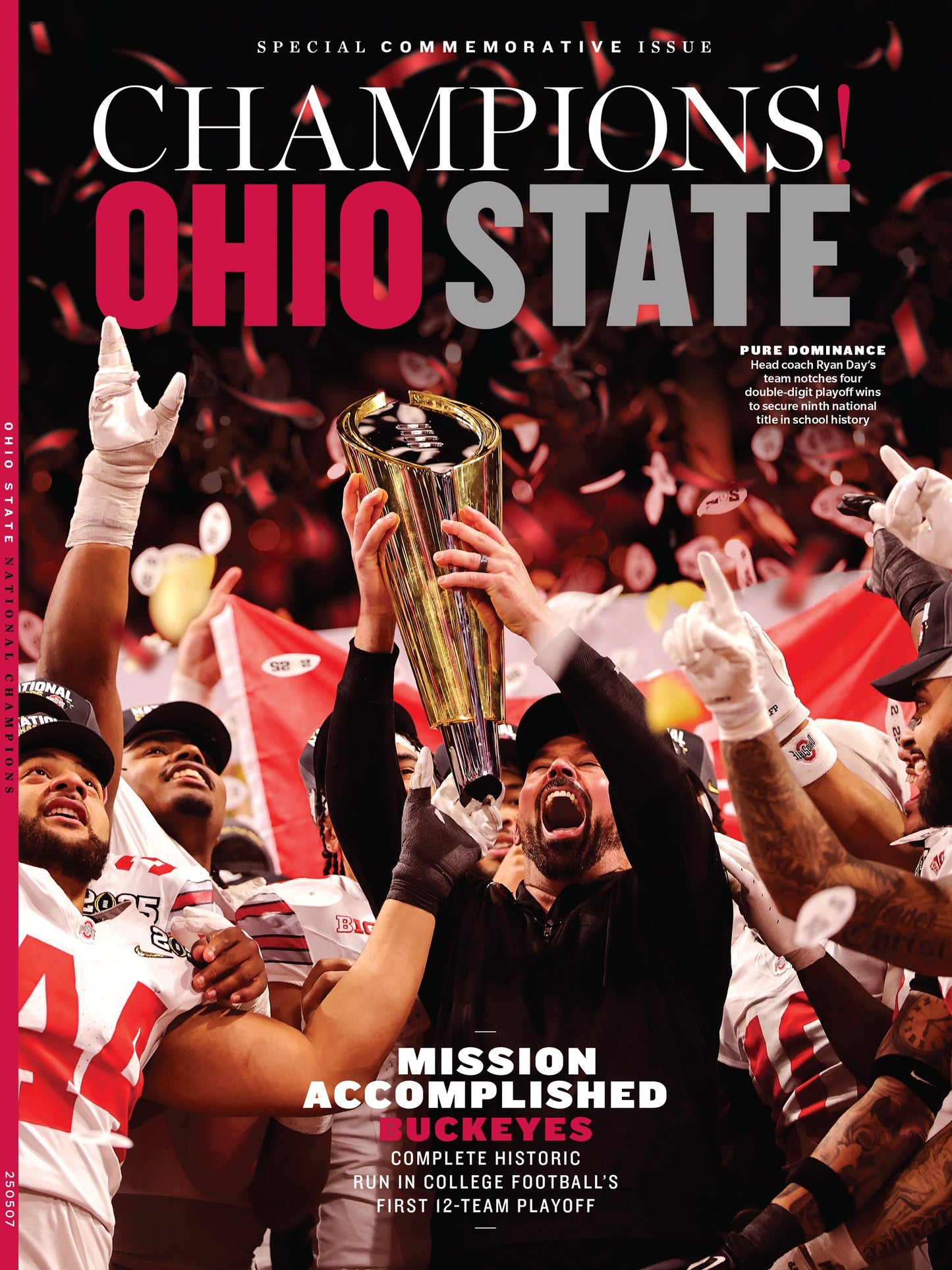 Ohio State 2025 NCAA Football Champions - Buckeyes Special Commemorative Issue