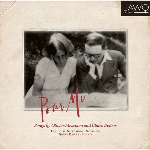 the album cover for Messiaen - Pour Mi