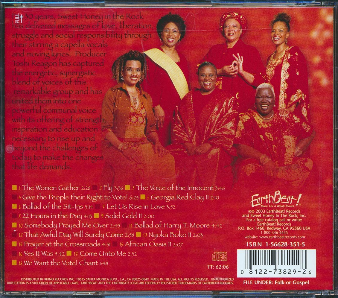 Sweet Honey In The Rock - The Women Gather: 30th Anniversary Music CD