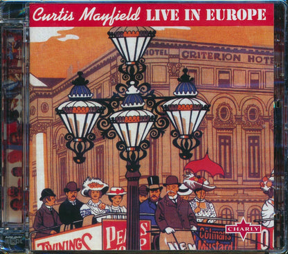 Curtis Mayfield - Live In Europe Music CD