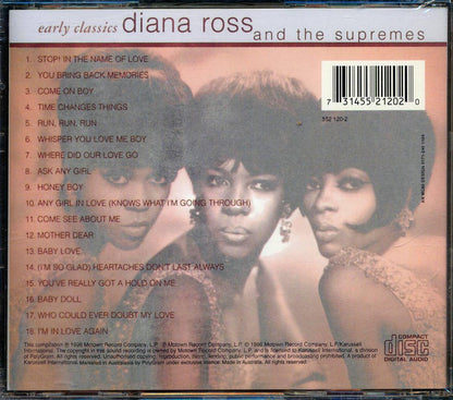 Diana Ross & The Supremes - Early Classics Music CD