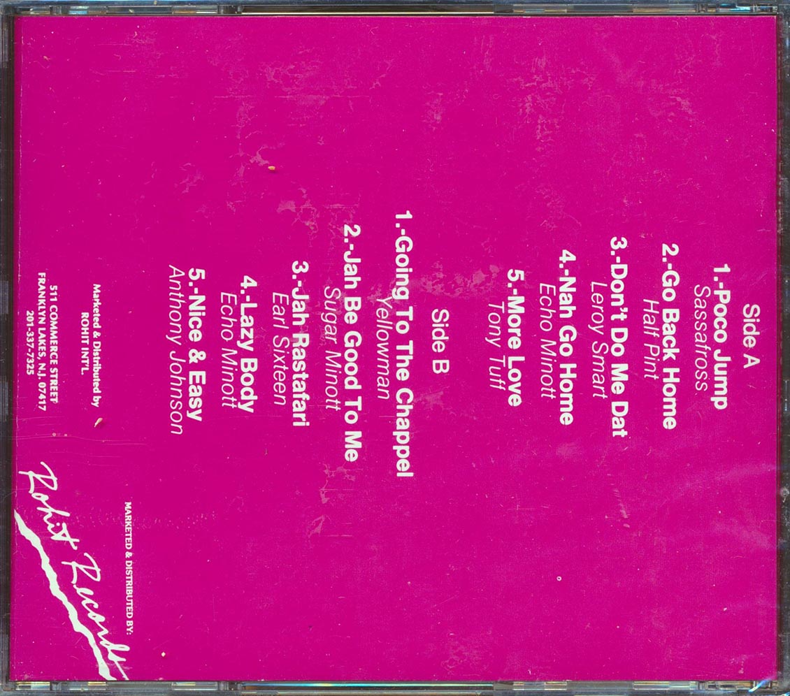 Earl Sixteen, Lord Sassafrass, Echo Minott, Anthony Johnson, Etc. - Reggae Superstars Of The 80's Music CD