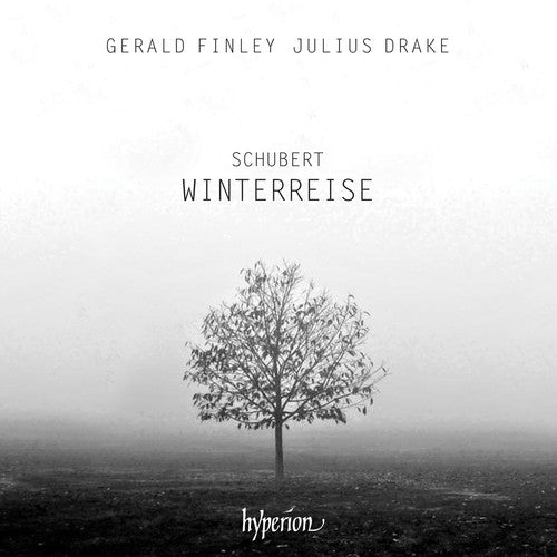 the album cover for Schubert / Finley / Drake - Winterreise