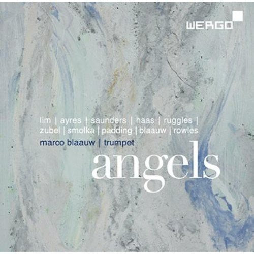 the album cover for Marco Blaauw - Angels: Compositions for Trumpet