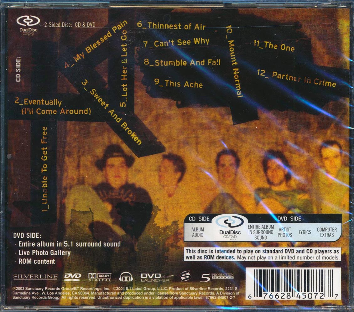 Blues Traveler - Truth Be Told (CD/DVD dualdisc) Music CD