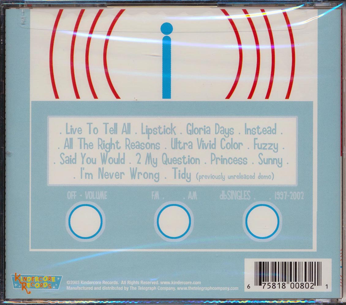 Dressy Bessy - Dressy Bessy: Singles 1997-2002 Music CD