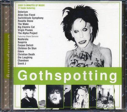 Christian Death, Delerium, Alien Sex Fiend, Etc. - Gothspotting (marked/ltd stock) Music CD