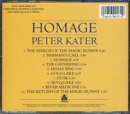 Peter Kater - Homage Music CD