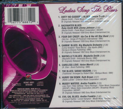 Bessie Smith, Aretha Franklin, Sarah Vaughn, Etc. - Ladies Sing The Blues Music CD