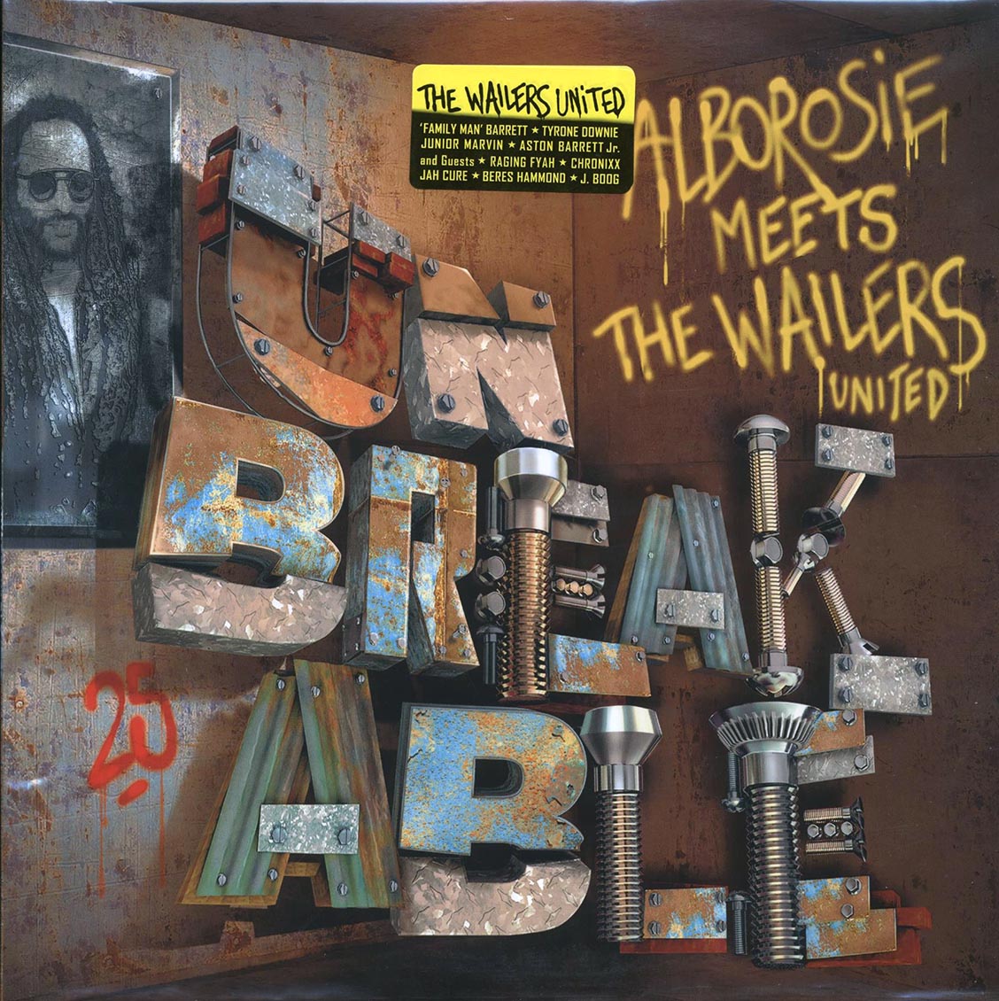 Alborosie, The Wailers United - Unbreakable: Alborosie Meets The Wailers United Vinyl Record
