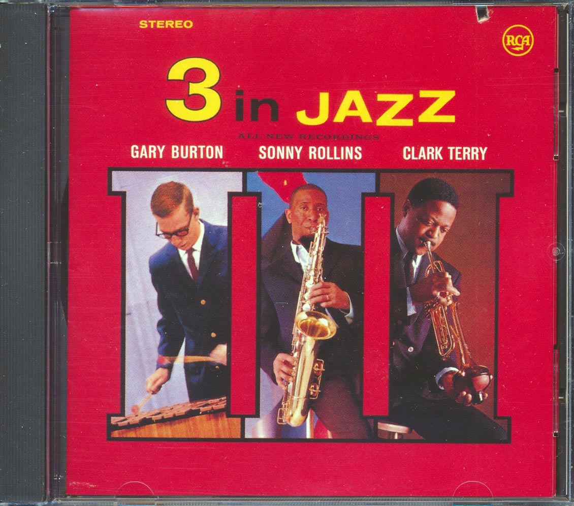 Guy Burton, Sonny Rollins, Clark Terry - 3 In Jazz (marked/ltd stock) Music CD