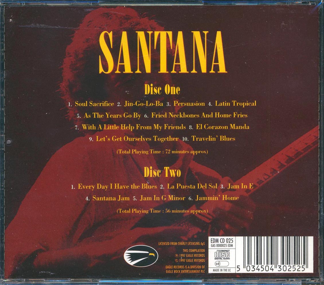Santana - The Masters (2xCD) Music CD