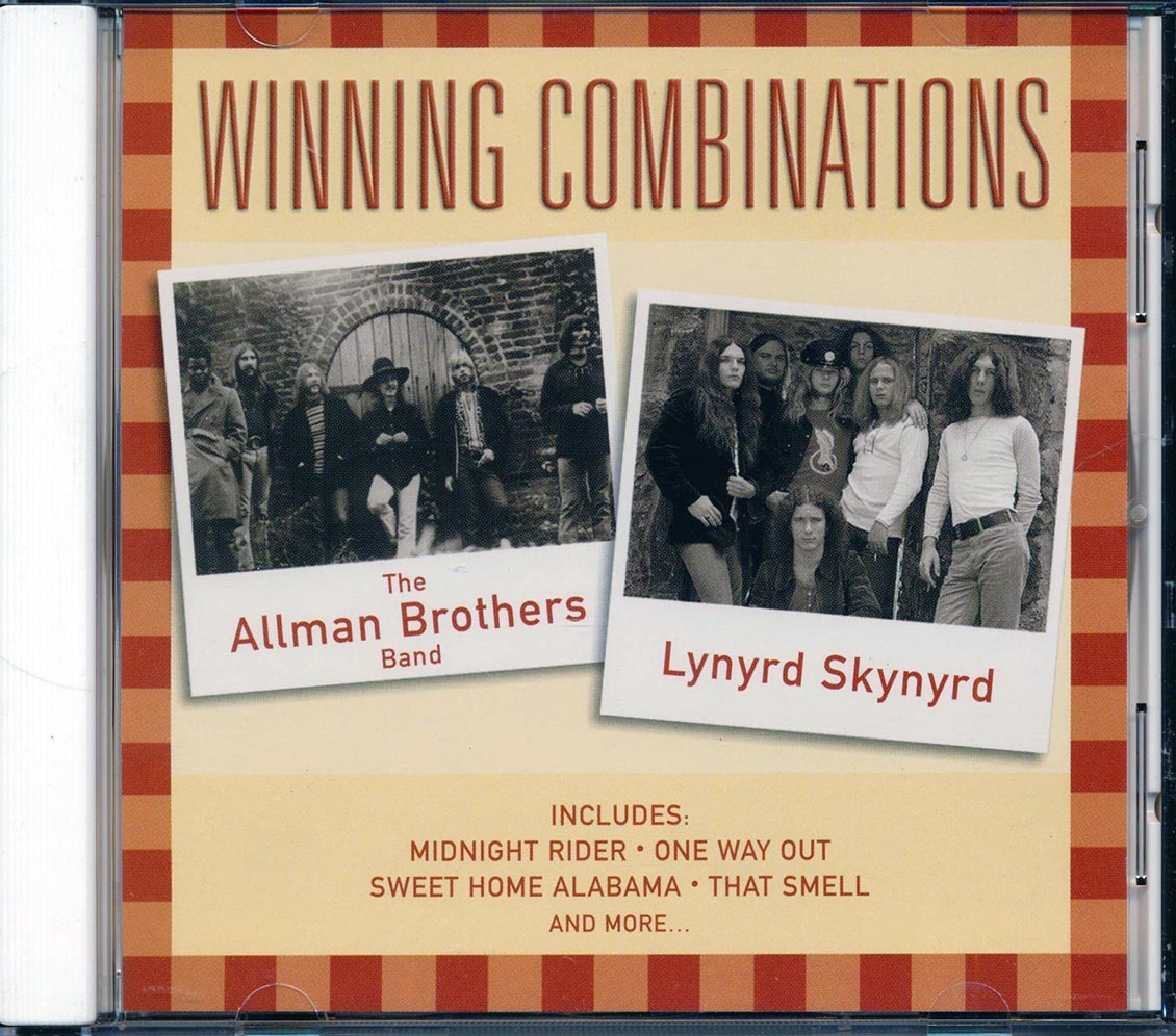 The Allman Brothers Band, Lynyrd Skynyrd - Winning Combinations Music CD