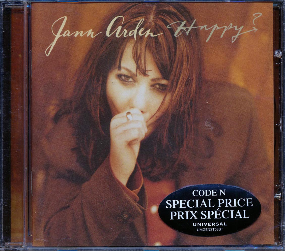 Jann Arden - Happy? Music CD