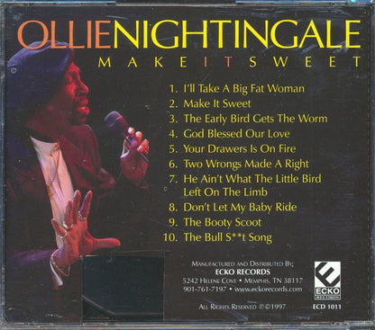 Ollie Nightingale - Make It Sweet Music CD