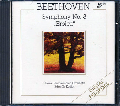 Beethoven - Symphony No. 3 Eroica: Slovak Philharmonic Orchestra, Zdenek Kosler Music CD