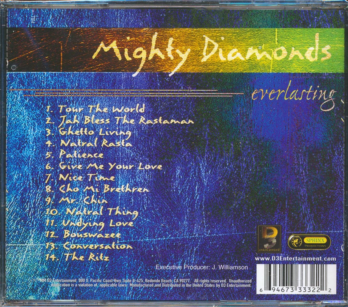 The Mighty Diamonds - Everlasting Music CD
