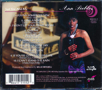 Ann Peebles - Just You And Me Music CD