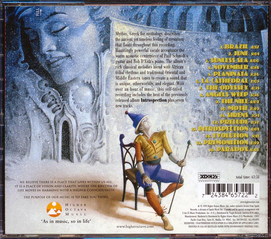 Mythos - Mythos Music CD