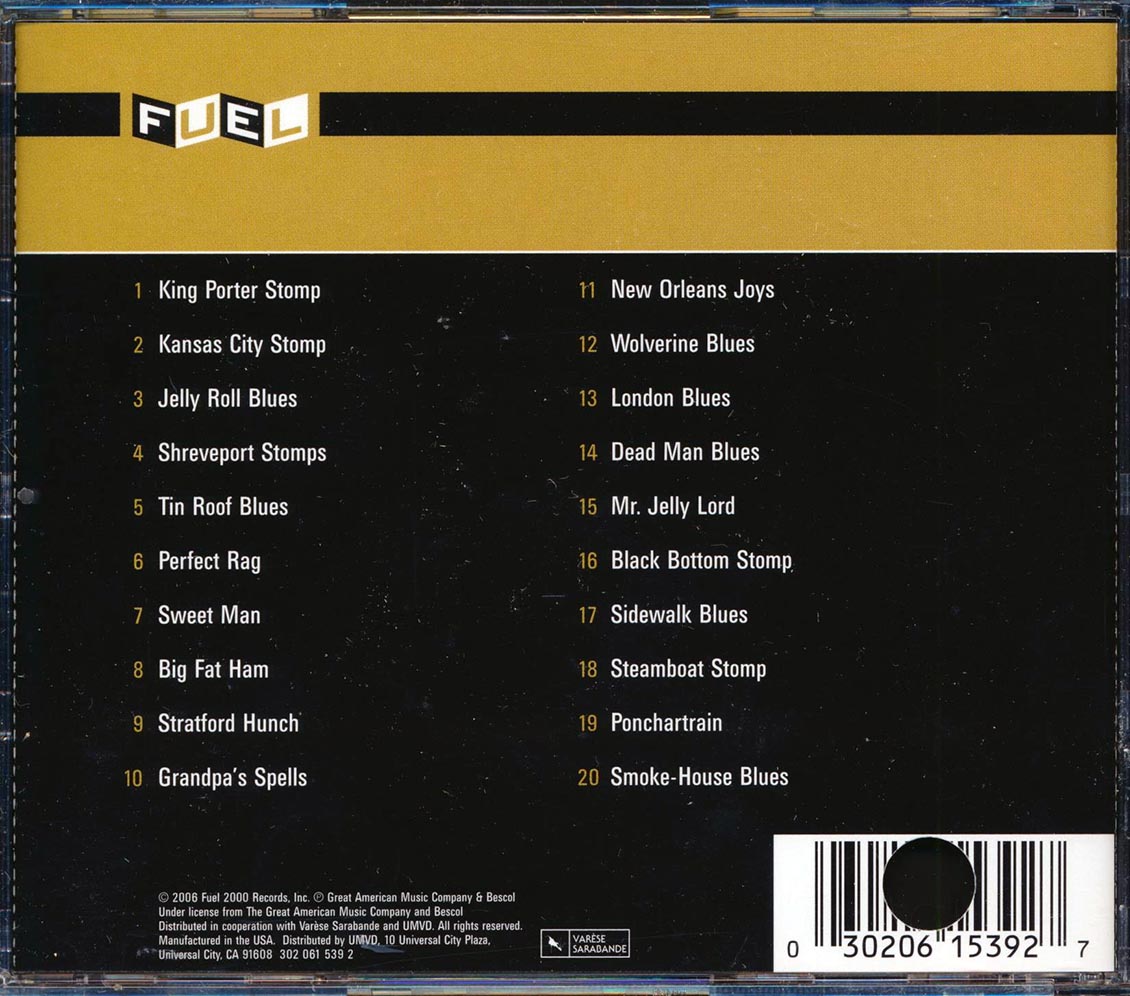 Jelly Roll Morton - An Introduction To Jelly Roll Morton (remastered) Music CD