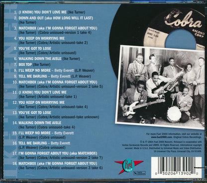 Ike Turner & The Knights Of Rhythm - King Cobra: The Chicago Sessions (marked/ltd stock) (remastered) Music CD