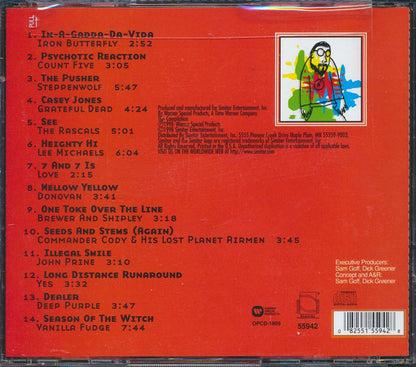 Yes Iron Butterfly Steppenwolf Deep Purple Etc Feel The Buzz Spacin' Music CD