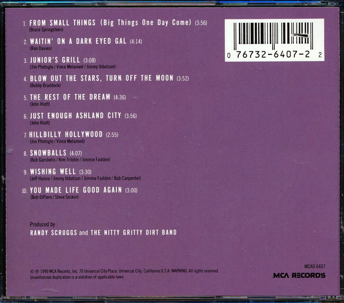 The Nitty Gritty Dirt Band - The Rest Of The Dream (marked/ltd stock) Music CD