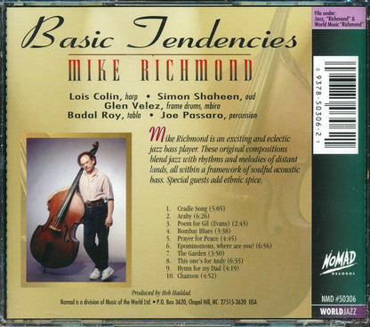 Mike Richmond - Basic Tendencies Music CD
