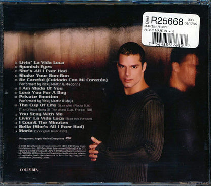 Ricky Martin - Ricky Martin (2xCD) Music CD