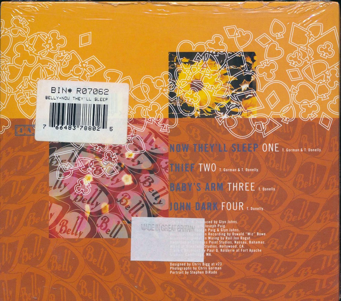 Belly - Now They'll Sleep Music CD