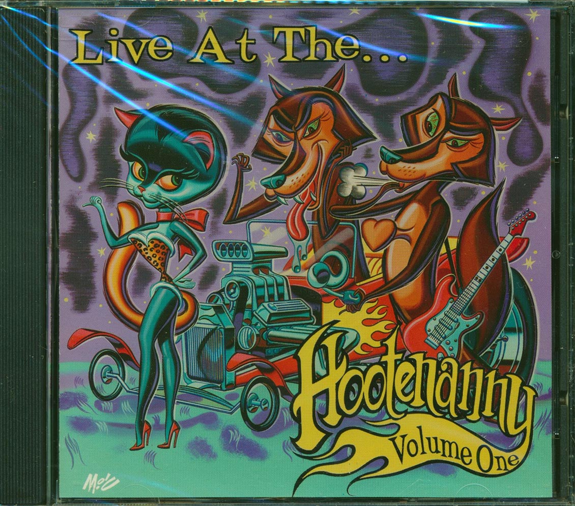 Dave Alvin, The Derailers, Hot Rod Lincoln, Deke Dickerson, Etc. - Live At The Hootenanny Volume 1 (marked/ltd stock) Music CD