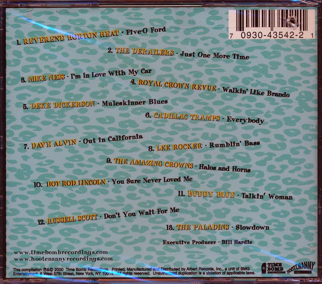Dave Alvin, The Derailers, Hot Rod Lincoln, Deke Dickerson, Etc. - Live At The Hootenanny Volume 1 (marked/ltd stock) Music CD