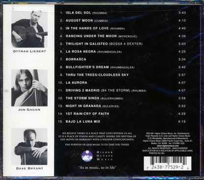 Ottmar Liebert Luna Negra Borrasca Music CD