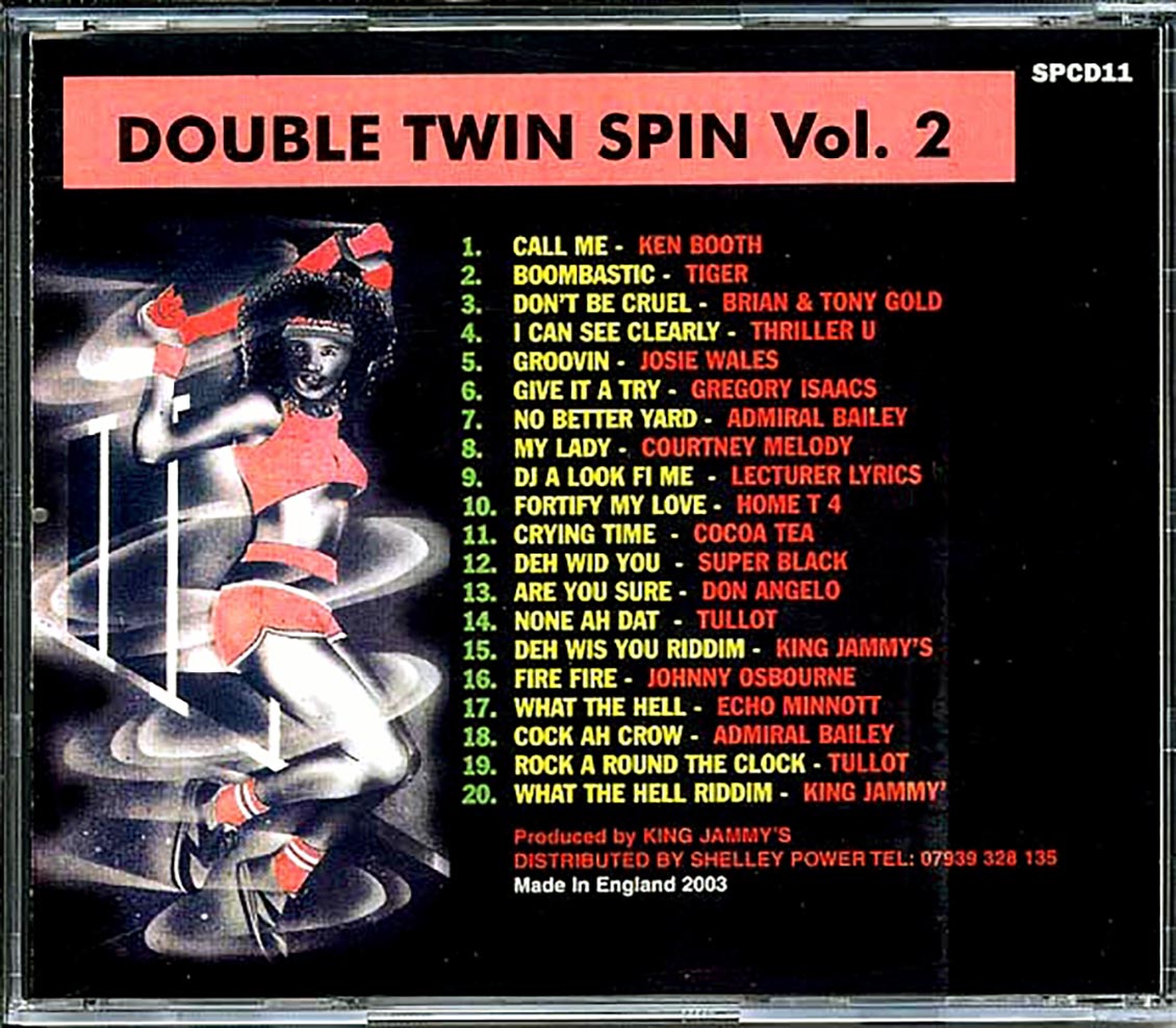 Johnny Osbourne, Courtney Melody, Echo Minott, Etc. - Double Twin Spin Volume 2 (20 tracks) Music CD