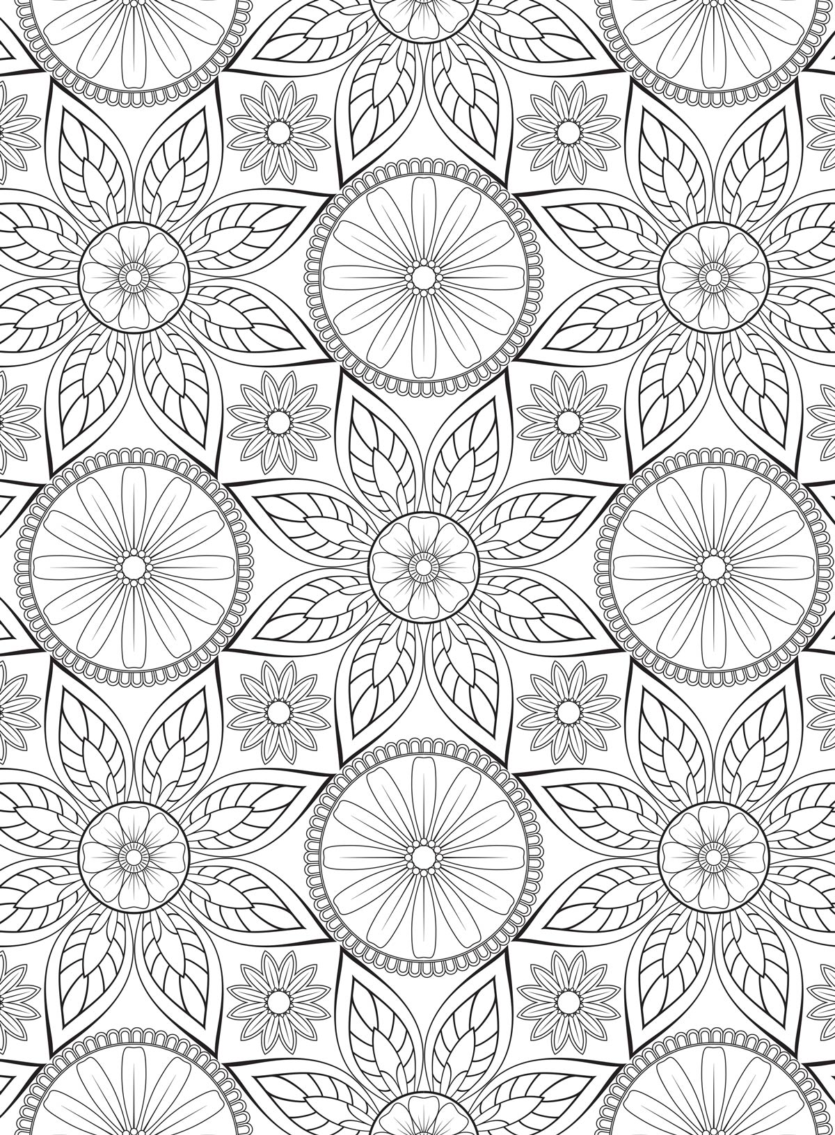 Soothing Coloring - Mindful Collection: Color Your Way To Calm, Adult Coloring Book, Relax Your Mind, Unwind, Unplug, De-Stress, Spark Creativity, Reduce Anxiety, Gift To Family Or Friend!