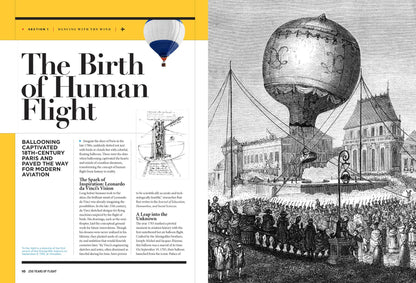 250 Years Of Flight -  A Breathtaking Journey From Dirigibles To Space Travel: Heroes Of The Sky, Balloons & Biplanes To Military Marvels, The Moon & Beyond, Aviation’s Incredible Journey & More!