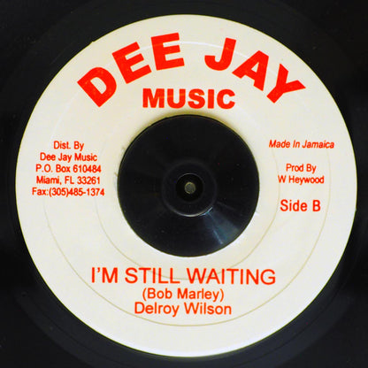 Delroy Wilson Money  I'm Still Waiting Vinyl Record