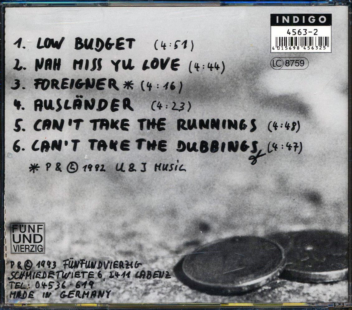 Gracy & Mystic Dan - Low Budget Music CD