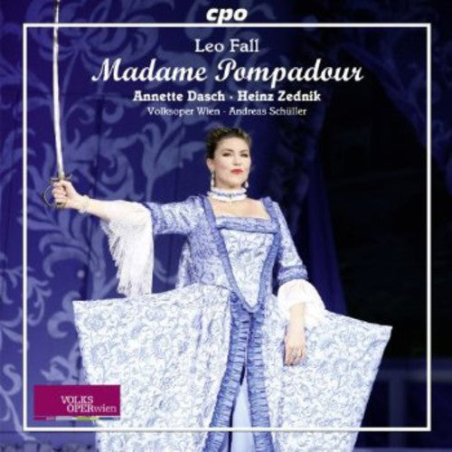 the album cover for Andreas Schuller - Madame Pompadour
