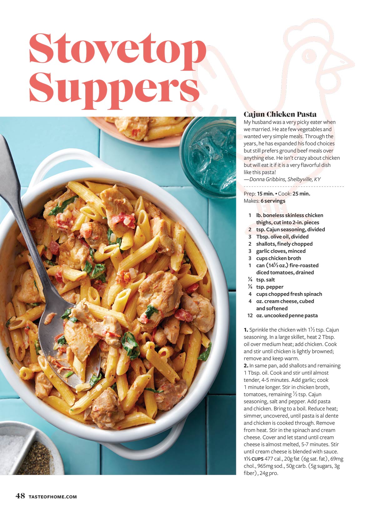 Taste of Home - Simply Chicken: 108 Budget-Friendly Recipes, Mouth Watering Dishes, One-Pot Meals, Slow Cooker Dinners, Casseroles, Rotisserie Favorites, Marry Me Pasta, Wings & More!