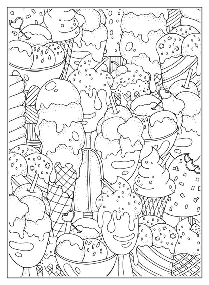 Coloring - Special Summer Edition: 32 Vibrant Designs, Calming Nature-Inspired Coloring, Stress Relief, Creativity, Mindfulness, Artistic Expression, Perfect for All Ages & More!