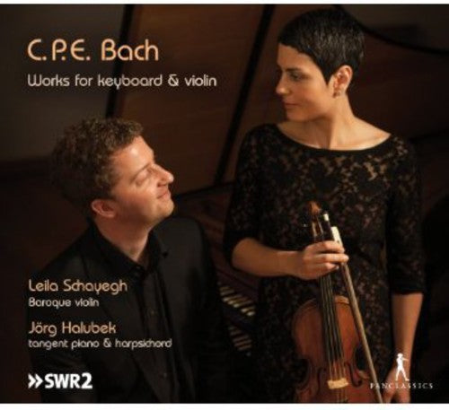 Bach,c.p.e. / Schayegh / Halubek - Works For Keyboard & Violin - Music CD