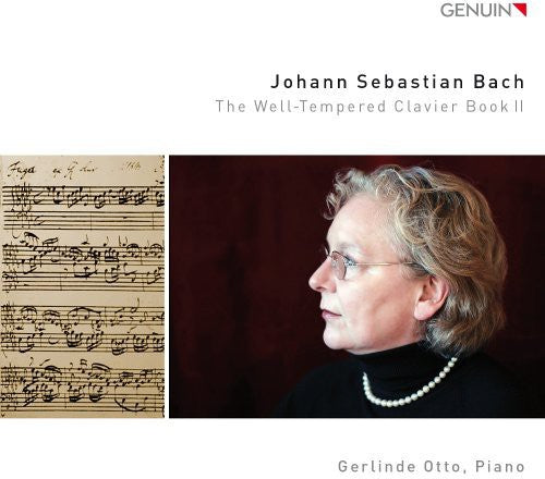 the album cover for J Bach S / Otto - Well-Tempered Clavier Book II