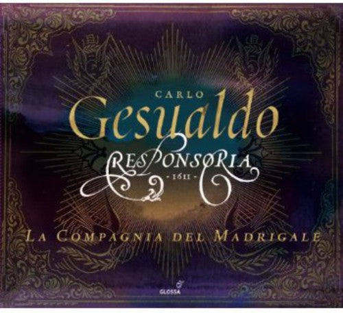 Gesualdo / La Compagnia Del Madrigale - Responsoria - Music CD