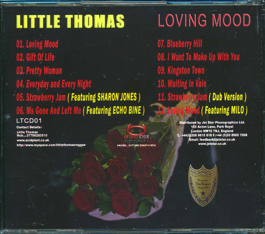 Little Thomas - Loving Mood Music CD